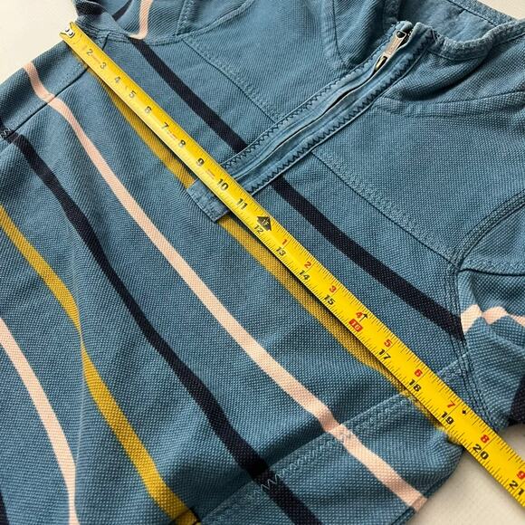 Fat Face Airlie Quarter Zip Long Sleeve Stripe Women Size 6 - Picture 3 of 13